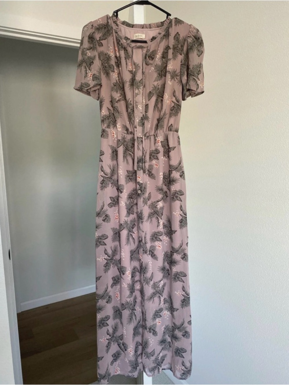 Roolee Celeste Floral Print Maxi Dress XXS